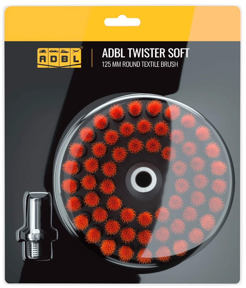 ADBL Twister Soft 125mm - szczotka to tapicerki
