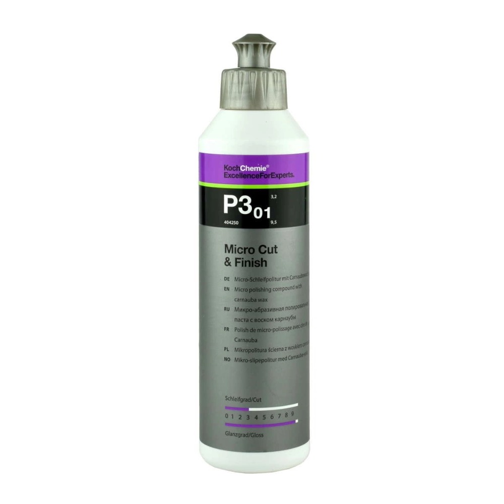 KOCH Chemie P3.01 Micro Cut & Finish - lekko ścierna pasta polerska z woskiem 250ml