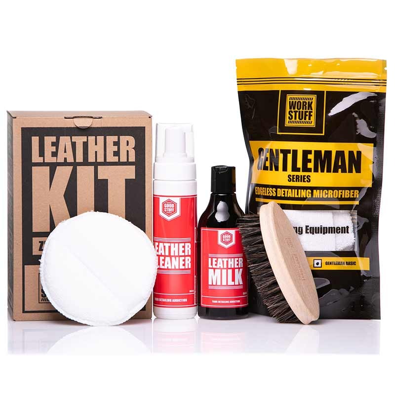 Good Stuff Leather KIT - zestaw do pielęgnacji tapicerki skórzanej