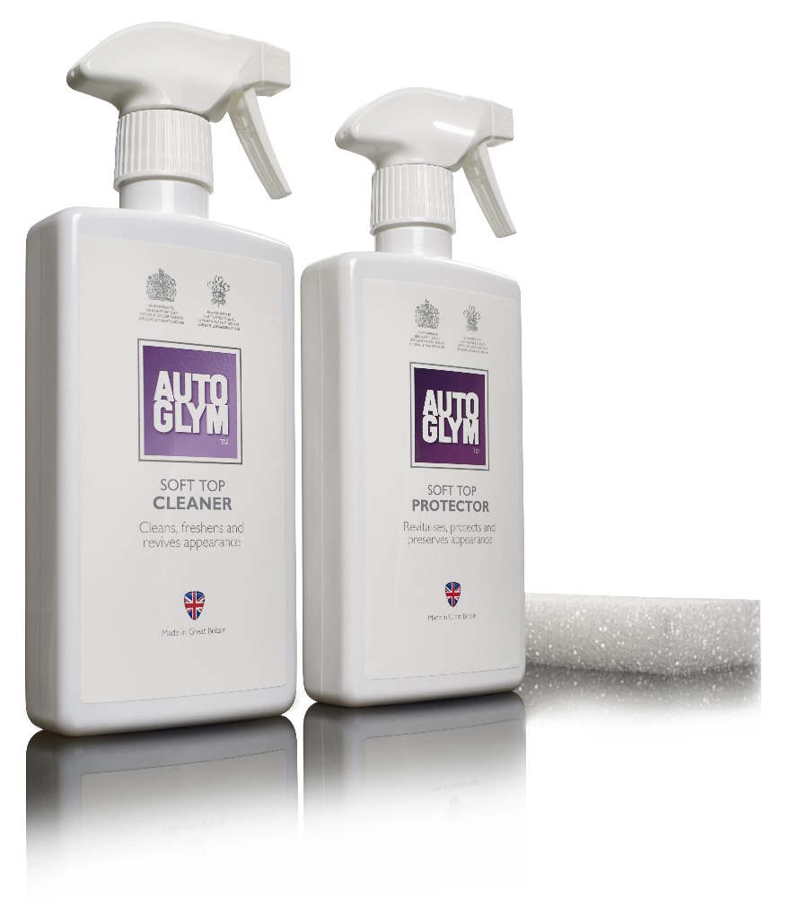 Autoglym Convertible Soft Top Clean & Protect - zestaw do czyszczenia i zabezpieczenia dachu cabrio