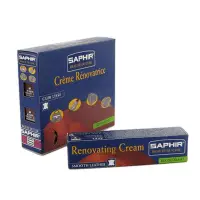 SAPHIR Renovating Cream - Krem do renowacji skór gładkich z pigmentem BORDOWY 25ml