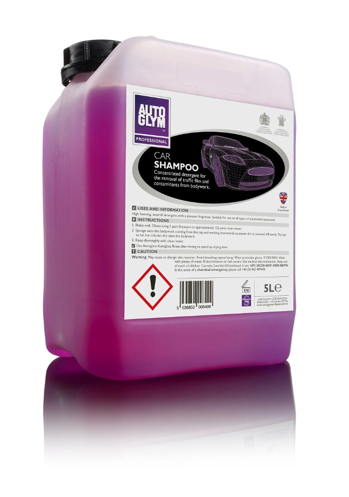Autoglym Car Shampoo - mocno pieniący szampon, koncentrat 5L