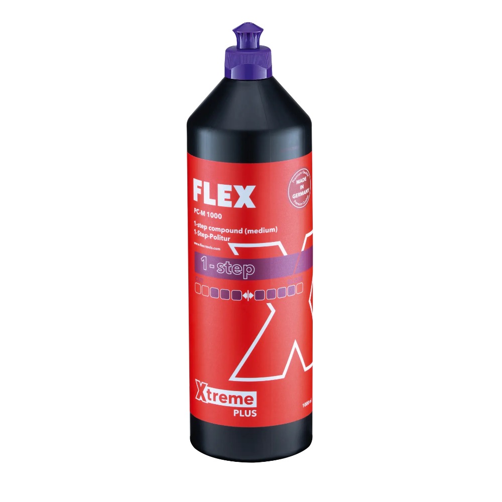 Flex One Step Compound - Uniwersalna pasta polerska z woskiem, 2w1 1L