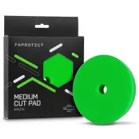 FXPROTECT Medium Cut Pad Green - Średnio twardy pad polerski 125/140mm