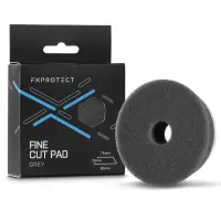 FXPROTECT Fine Cut Pad Grey - Miękki, wykończeniowy pad polerski 75/90mm