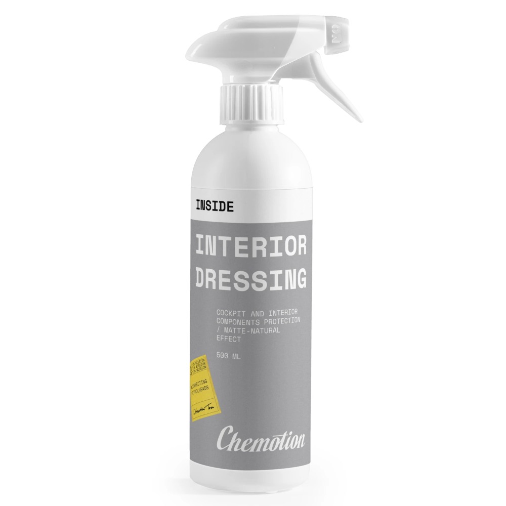 Chemotion Interior Dressing – produkt do konserwacji plastików wewnątrz pojazdu 500ml