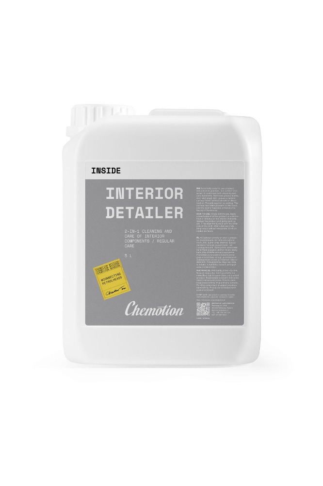 Chemotion Interior Detailer - Produkt do pielęgnacji plastików wewnętrznych 2w1 5L