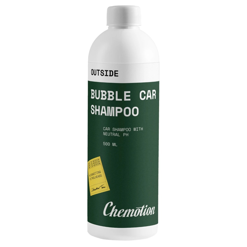 Chemotion Bubble Car Shampoo - szampon do mycia auta, neutralne pH 500ml