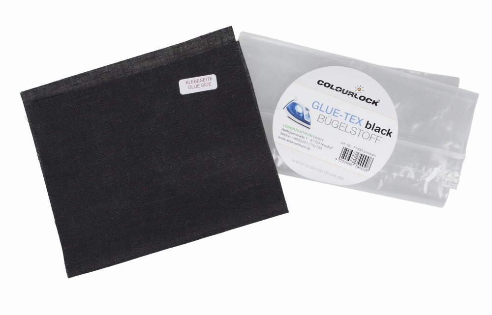 Colourlock GLUE-TEX - Materiał do podklejania dziur, czarny