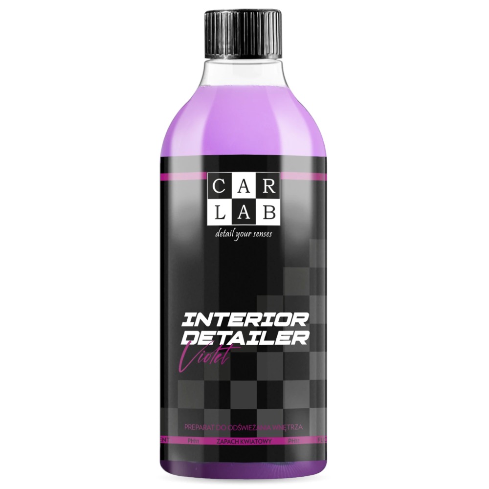 Carlab Interior Detailer Violet - Produkt 2w1 do plastików wewnętrznych 500ml