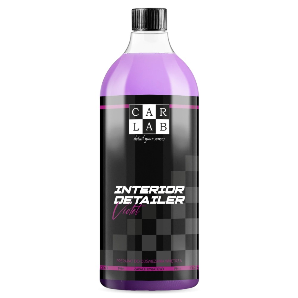 Carlab Interior Detailer Violet - Produkt 2w1 do plastików wewnętrznych 1L