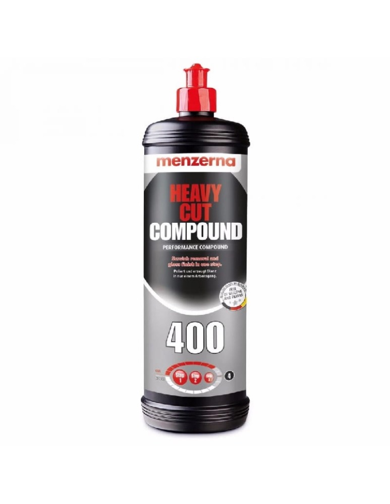 MENZERNA Heavy Cut Compound 400 Mocno ścierna pasta polerska 1000ml