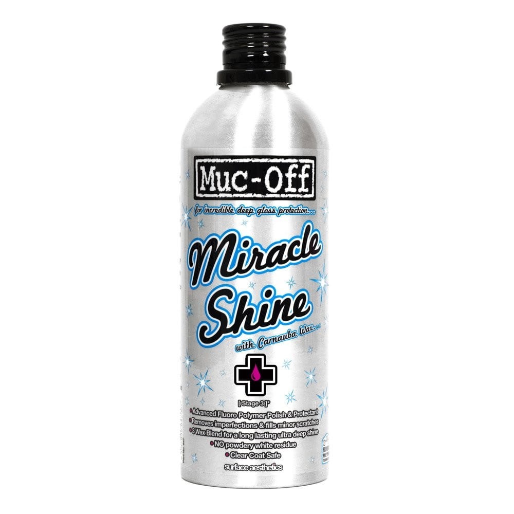 Muc-Off Miracle Shine - Wosk hybrydowy, lekko maskuje, wysoki połysk 500ml