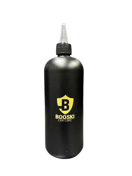 Booski Car Care Polishing Bottle Black Series - Pusta butelka z nakrętką HDPE 500ml