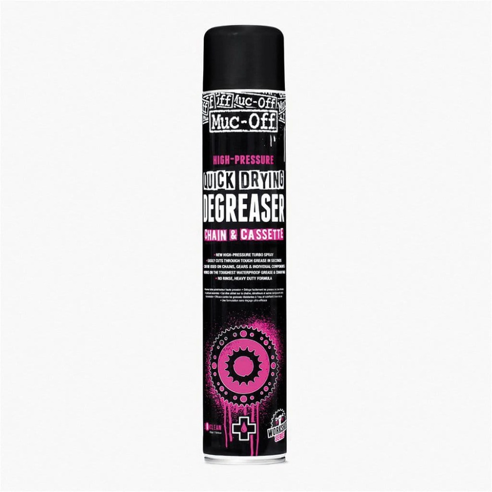 Muc-Off High Pressure Quick Drying Degreaser Chain & Cassette - Odtłuszczacz do łańcucha motocykl i rower