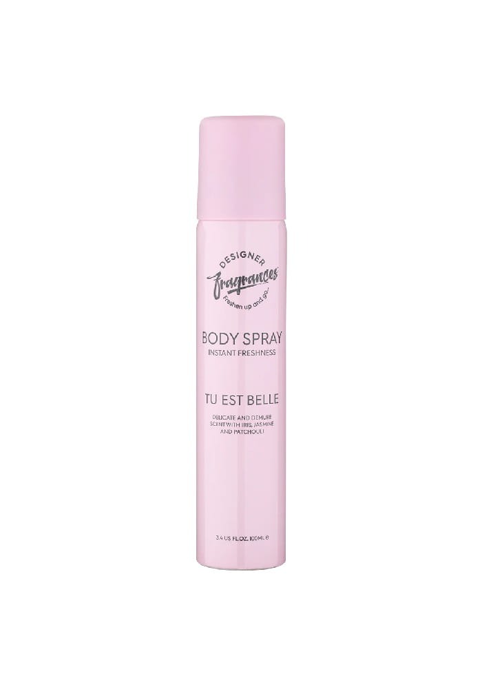 Designer Fragrances Tu Es Belle Body Spray - Odświeżacza zapachu, perfumy do biura, domu 100ml
