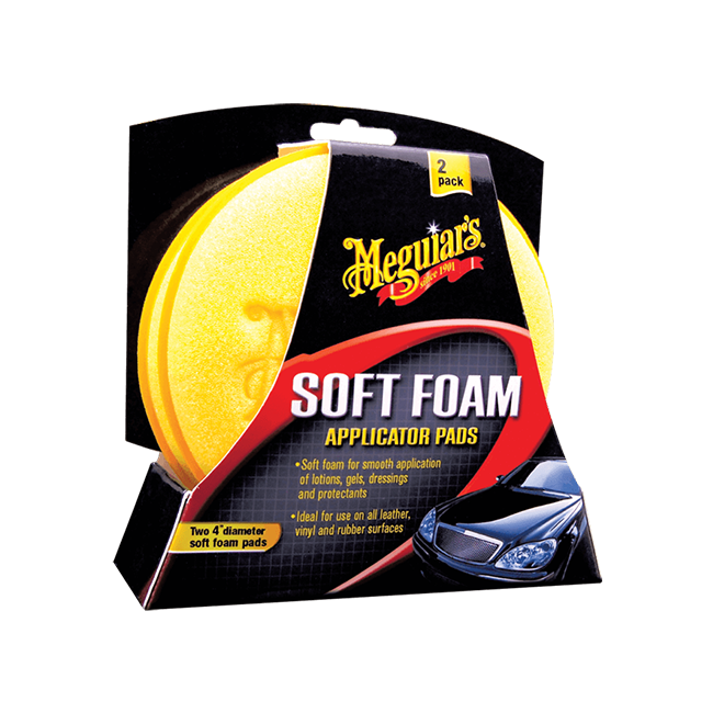Meguiar's Soft Foam Applicator Pad 2 pack Uniwersalny aplikator piankowy 2 sztuki