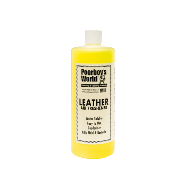 POORBOY’S WORLD Air Freshener Leather Odświeżacz zapachu do wnętrza pojazdu Skóra 946ml