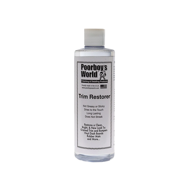 POORBOY’S WORLD Trim Restorer Przyciemnia i chroni plastiki zewnętrzne 473ml