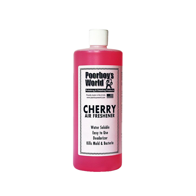 Poorboy's World Air Freshener Cherry Odświeżacz zapachu do wnętrza pojazdu Wiśnia 946ml