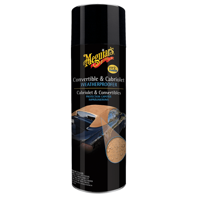 Meguiar's Convertible Weatherproofer Produkt do zabezpieczenia dachów cabrio materiałowych vinylowych brezentowych 340ml
