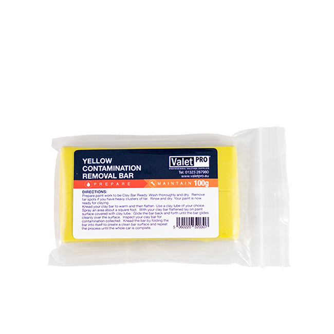 ValetPRO Glinka Clay Bar Yellow Klasyczna glinka do lakieru 100g