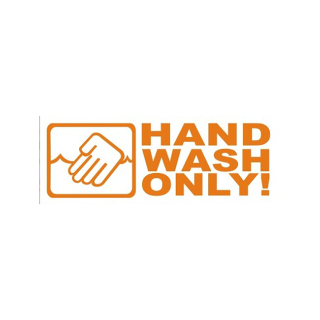 Hand Wash Only - pomarańczowa