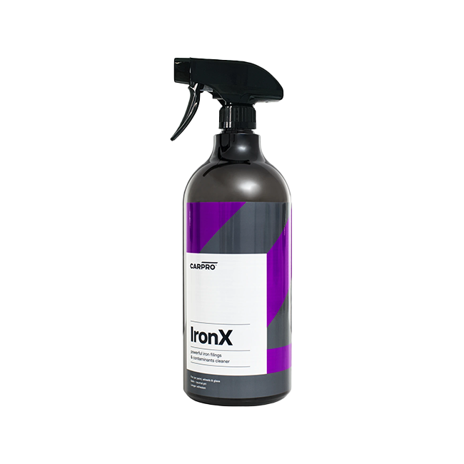 CarPro IronX Deironizer usuwa osady metaliczne z lakieru i felg 1000ml