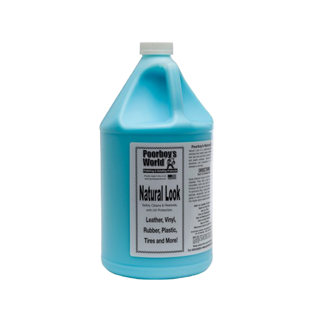 POORBOY'S WORLD Natural Look Dressing Odżywia i zabezpiecza plastiki wewnętrzne 3780ml