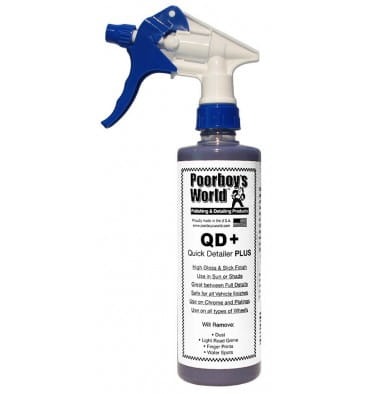 Poorboy's World Quick Detailer QD+ Quick detailer Intensywny połysk i głębia koloru 473ml