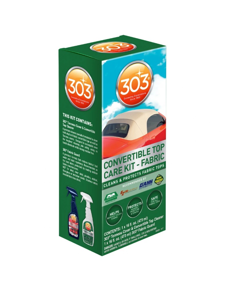 303 Convertible Fabric Kit Zestaw do czyszczenia i konserwacji materiałowych dachów cabrio