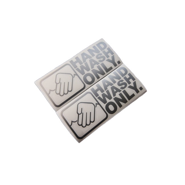 Hand Wash Only - srebrna