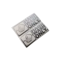 Hand Wash Only - srebrna