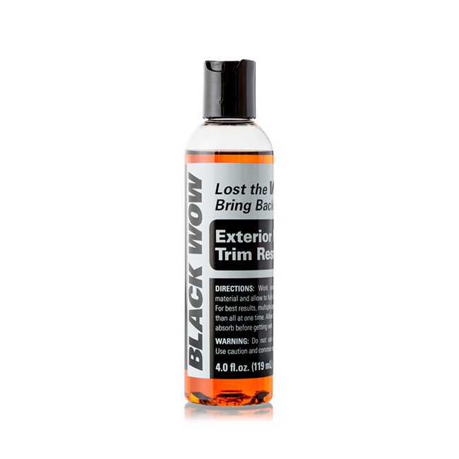BlackWOW Trwały dressing do plastików zewnętrznych przywraca kolor 119ml