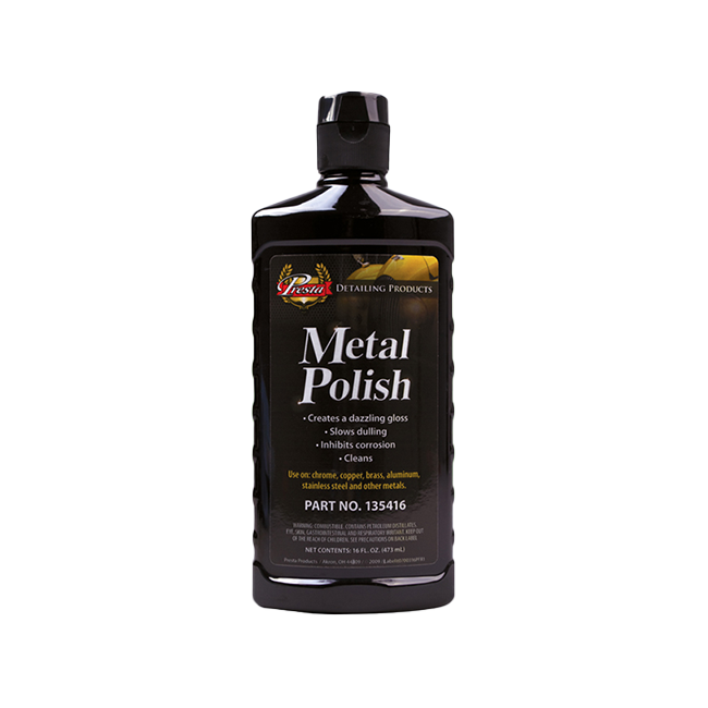 Presta Metal Polish Pasta do polerowania metalu aluminium stali 473ml