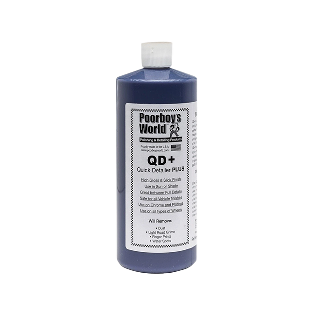 POORBOY'S WORLD Quick Detailer QD+ Quick detailer Intensywny połysk i głębia koloru 946ml