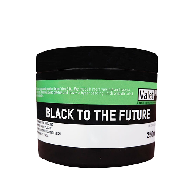 ValetPRO Black to the Future produkt w formie żelu do opon i plastików zewnętrznych 250ml