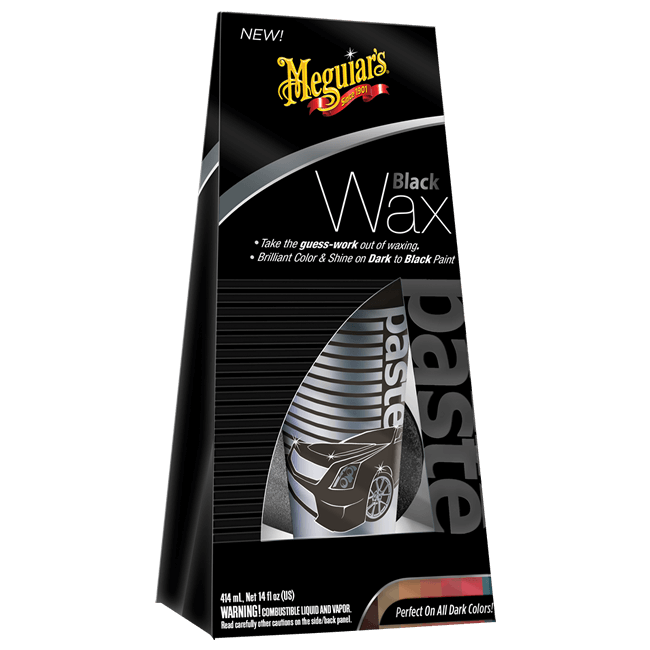 Meguiar's Black Wax Czyści poleruje i chroni lakier dedykowany do ciemnych kolorów 198g