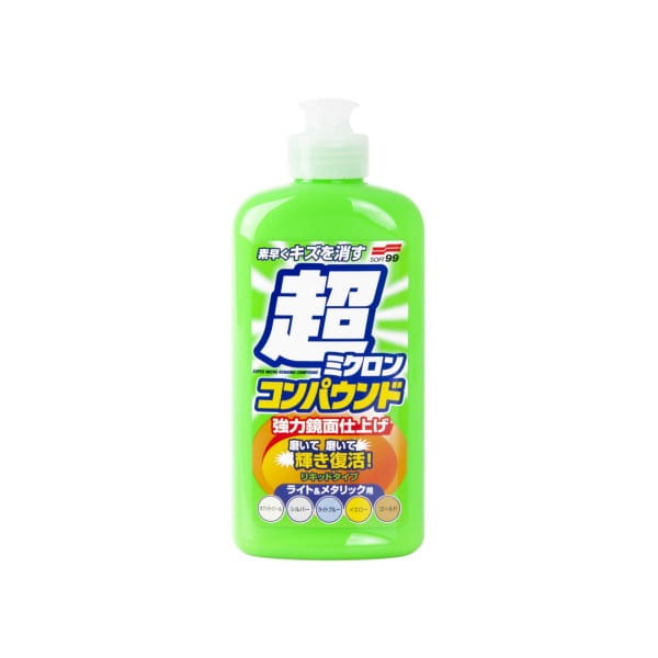 Soft99 Micro Liquid Compound Set Cleaner do jasnych lakierów przygotowuje pod wosk