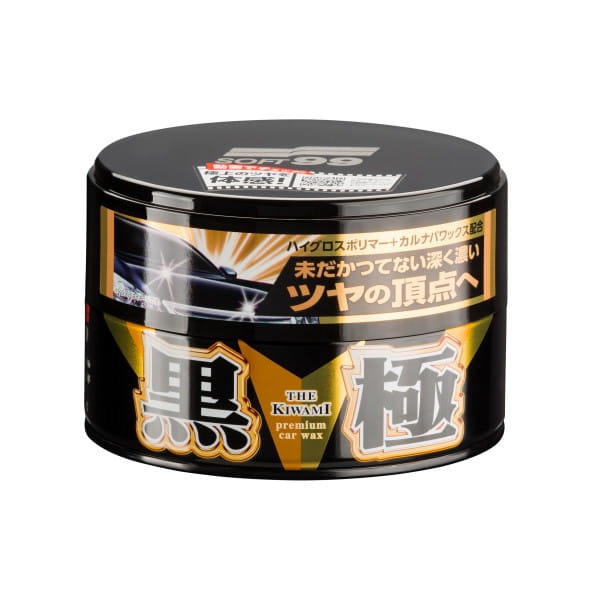 Soft99 Kiwami Extreme Gloss Wax Black Efektowny twardy wosk do ciemnych kolorów