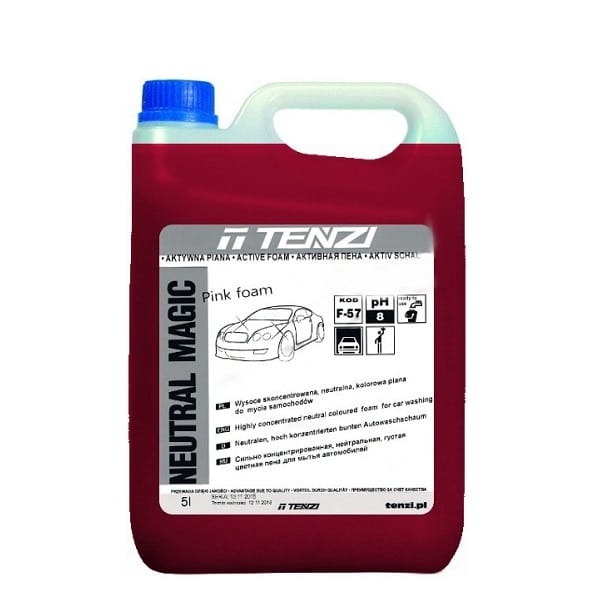 TENZI Neutral Magic Foam PINK Piana aktywna neutralne pH Kolor czerwony 5000ml
