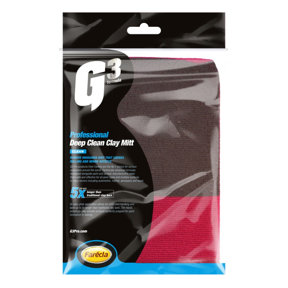 G3 Pro Body Prep Clay Mitt Rękawica do dekontaminacji lakieru zamiast glinki