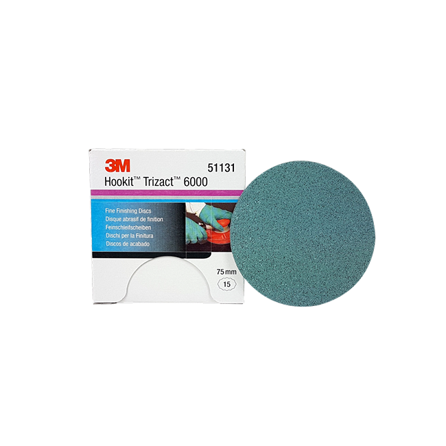 3M - TRIZACT Krążek ścierny P6000 75mm