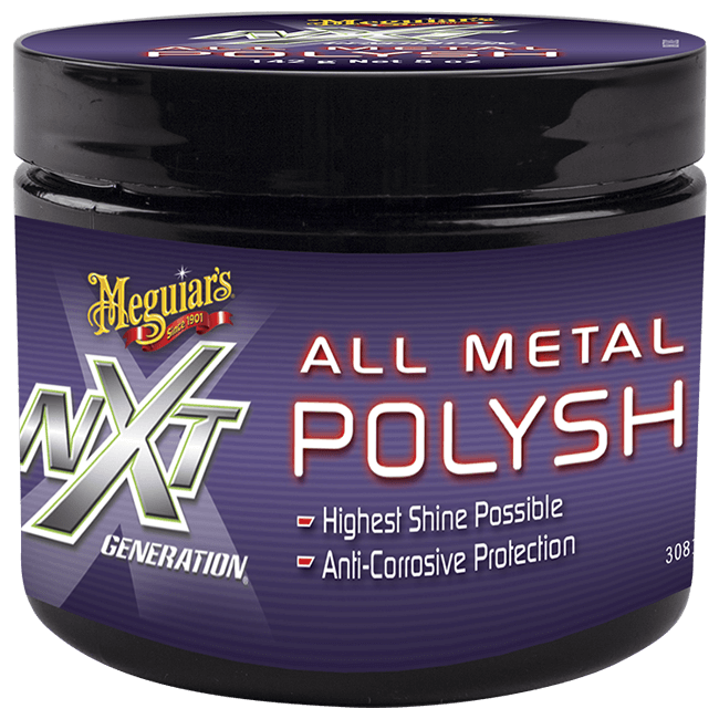 Meguiar's NXT Generation All Metal Polish Pasta do polerowania metalu chromu aluminium 142g