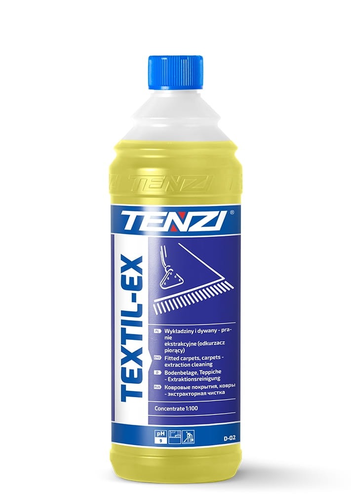 TENZI Textil-Ex Płyn do prania tapicerki materiałowej koncentrat 1000ml