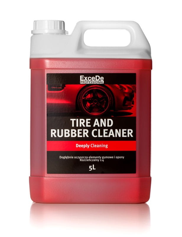 ExceDe Tire and Rubber Cleaner Produkt do czyszczenia opon gumy dywaników 5000ml