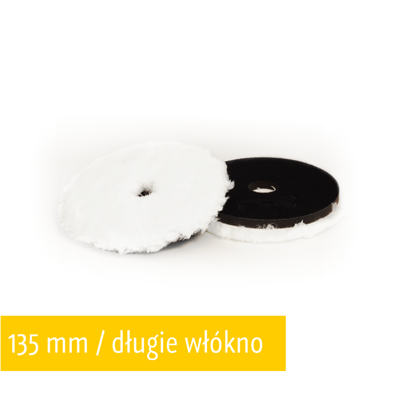 NAT Pad Mikrofibrowy Mocno Agresywny Miękki DA 135mm