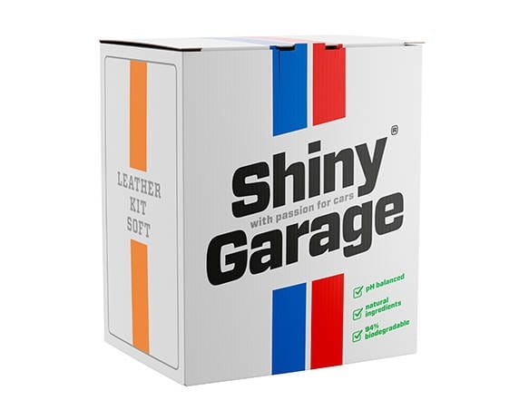 Shiny Garage Leather Kit Soft zestaw do pięlegnacji tapicerki skórzanej