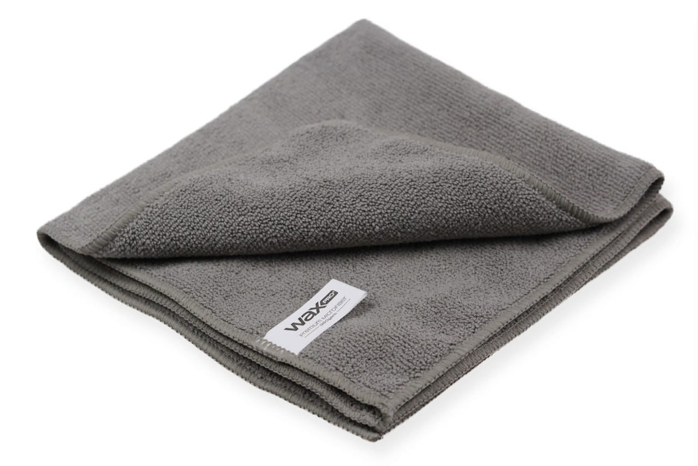 WaxPRO Premium Grey Microfiber Uniwersalna mikrofibra do wnętrza i lakieru 40x40cm