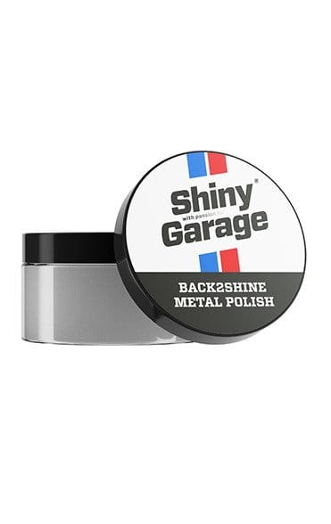Shiny Garage Back2Shine Metal Polish 100g pasta do polerowania elementów z metalu chromu aluminium